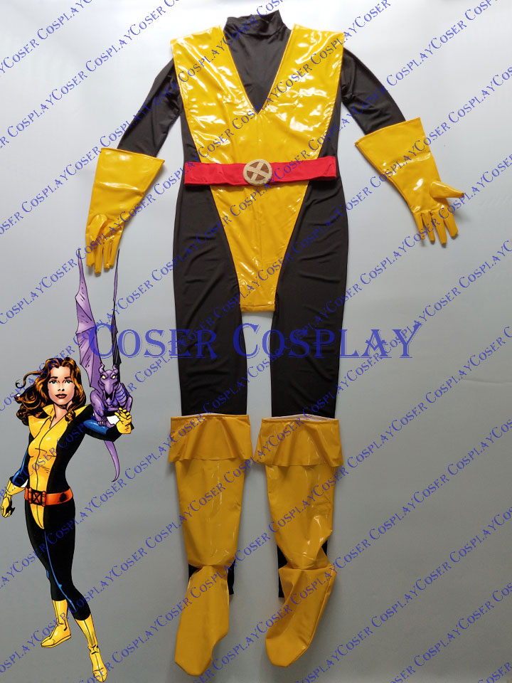 2019 Kitty Pryde Shadowcat Cosplay Costume Woman Halloween X Men 0419